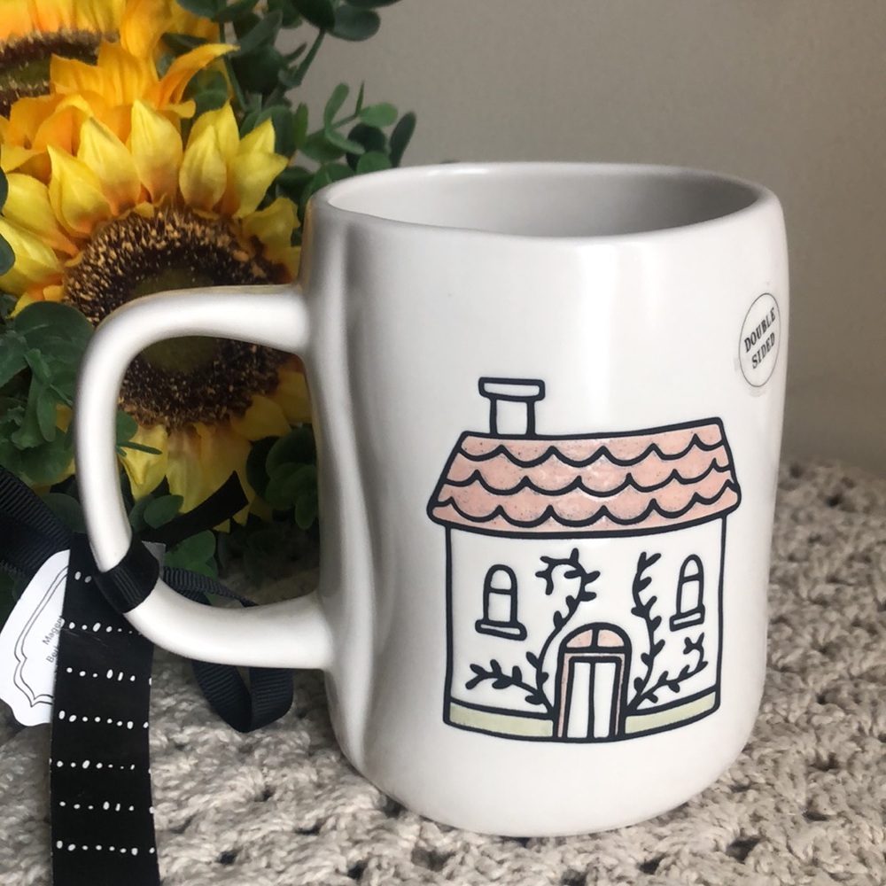 Rae Dunn HOME IS WHERE THE COFFEE IS Mug - Picture 3 of 5